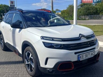 Ситроен C5 Aircross 2020 в Днепре (Днепропетровске) на Automoto.ua Белый Ситроен C5 Aircross, объемом двигателя 2 л и пробегом 75 тыс. км за 24000 $, фото 1 на Automoto.ua