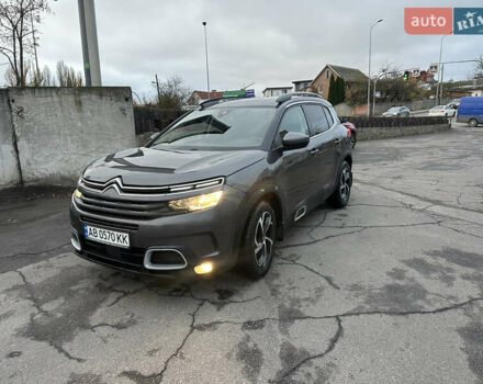 Серый Ситроен C5 Aircross, объемом двигателя 1.5 л и пробегом 59 тыс. км за 18500 $, фото 1 на Automoto.ua
