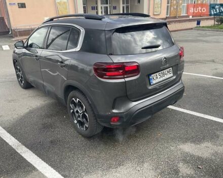 Серый Ситроен C5 Aircross, объемом двигателя 2 л и пробегом 48 тыс. км за 28000 $, фото 4 на Automoto.ua