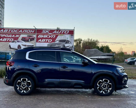 Сітроен C5 Aircross 2022 у Києві на Automoto.ua Синій Сітроен C5 Aircross, об'ємом двигуна 2 л та пробігом 28 тис. км за 28500 $, фото 4 на Automoto.ua