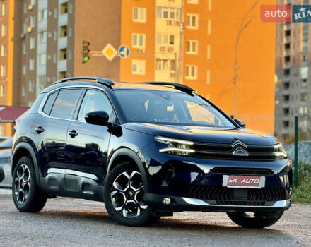 Сітроен C5 Aircross 2022 у Києві на Automoto.ua Синій Сітроен C5 Aircross, об'ємом двигуна 2 л та пробігом 28 тис. км за 28500 $, фото 2 на Automoto.ua