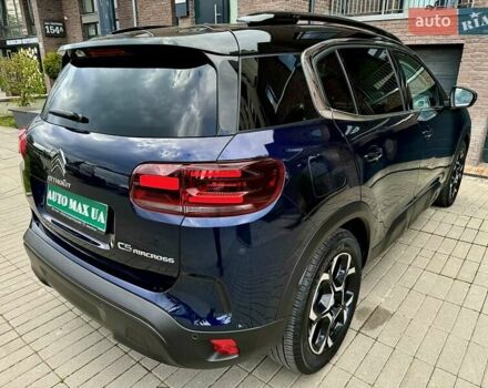 Ситроен C5 Aircross 2023 в Львове на Automoto.ua Синий Ситроен C5 Aircross, объемом двигателя 2 л и пробегом 15 тыс. км за 29500 $, фото 18 на Automoto.ua