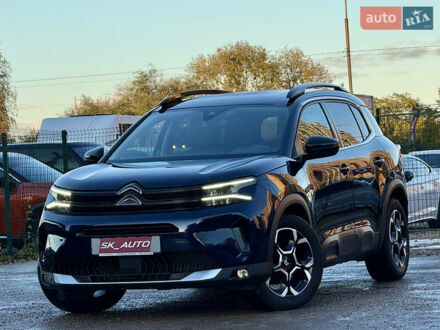 Ситроен C5 Aircross 2022 в Киеве на Automoto.ua Синий Ситроен C5 Aircross, объемом двигателя 2 л и пробегом 28 тыс. км за 28500 $, фото 1 на Automoto.ua