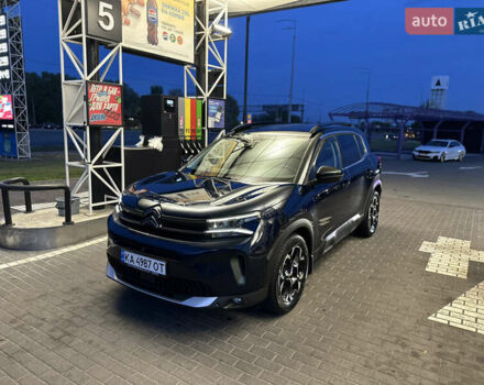 Синий Ситроен C5 Aircross, объемом двигателя 2 л и пробегом 75 тыс. км за 26900 $, фото 1 на Automoto.ua