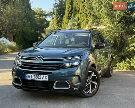 Зеленый Ситроен C5 Aircross, объемом двигателя 2 л и пробегом 48 тыс. км за 23750 $, фото 1 на Automoto.ua