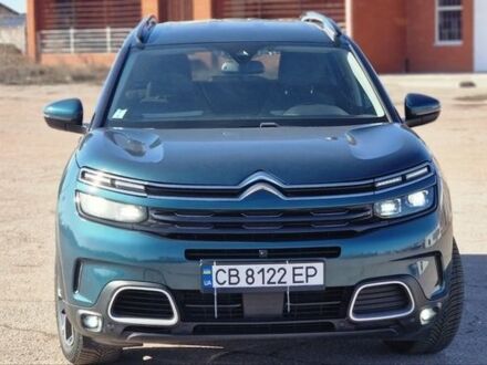 Зеленый Ситроен C5 Aircross, объемом двигателя 1.2 л и пробегом 68 тыс. км за 18999 $, фото 1 на Automoto.ua