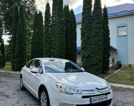 Белый Ситроен С5, объемом двигателя 1.6 л и пробегом 323 тыс. км за 6500 $, фото 12 на Automoto.ua