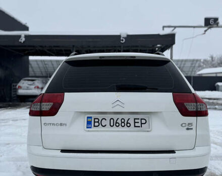 Белый Ситроен С5, объемом двигателя 1.6 л и пробегом 347 тыс. км за 7000 $, фото 1 на Automoto.ua