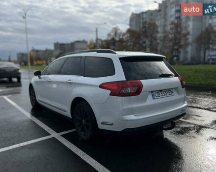 Сітроен С5 2013 у Чернігові на Automoto.ua Білий Сітроен С5, об'ємом двигуна 1.56 л та пробігом 243 тис. км за 7200 $, фото 2 на Automoto.ua