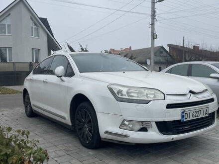 Белый Ситроен С5, объемом двигателя 1.56 л и пробегом 375 тыс. км за 4900 $, фото 1 на Automoto.ua