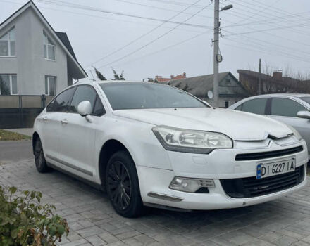 Белый Ситроен С5, объемом двигателя 1.56 л и пробегом 375 тыс. км за 4900 $, фото 1 на Automoto.ua