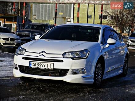 Сітроен С5 2010 у Черкасах на Automoto.ua Білий Сітроен С5, об'ємом двигуна 2.2 л та пробігом 294 тис. км за 7999 $, фото 1 на Automoto.ua