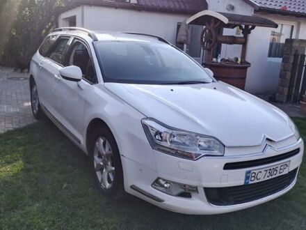 Белый Ситроен С5, объемом двигателя 1.6 л и пробегом 373 тыс. км за 5800 $, фото 1 на Automoto.ua