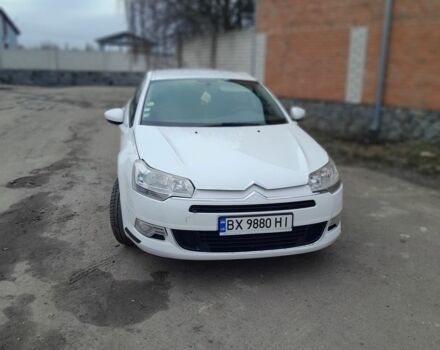 Белый Ситроен С5, объемом двигателя 2 л и пробегом 278 тыс. км за 5100 $, фото 1 на Automoto.ua
