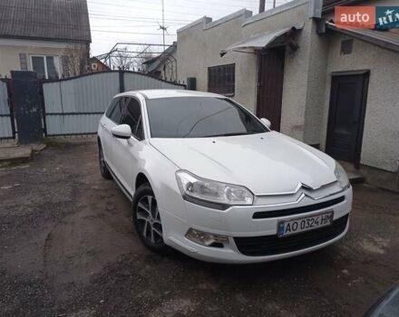 Белый Ситроен С5, объемом двигателя 1.56 л и пробегом 288 тыс. км за 5800 $, фото 1 на Automoto.ua
