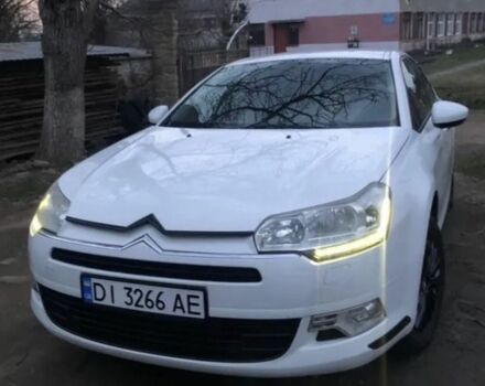 Белый Ситроен С5, объемом двигателя 1.6 л и пробегом 352 тыс. км за 6300 $, фото 1 на Automoto.ua