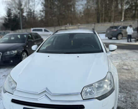 Белый Ситроен С5, объемом двигателя 2 л и пробегом 212 тыс. км за 7200 $, фото 1 на Automoto.ua