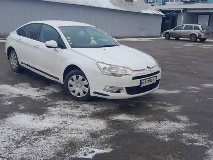 Белый Ситроен С5, объемом двигателя 1.56 л и пробегом 268 тыс. км за 5200 $, фото 1 на Automoto.ua