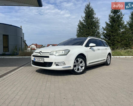 Белый Ситроен С5, объемом двигателя 1.6 л и пробегом 314 тыс. км за 6700 $, фото 1 на Automoto.ua