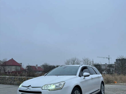 Белый Ситроен С5, объемом двигателя 2 л и пробегом 252 тыс. км за 7150 $, фото 1 на Automoto.ua