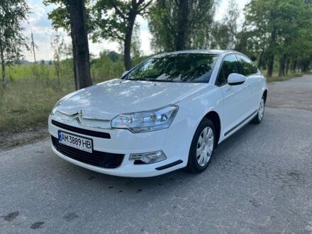 Білий Сітроен С5, об'ємом двигуна 1.6 л та пробігом 230 тис. км за 6500 $, фото 1 на Automoto.ua