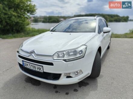 Білий Сітроен С5, об'ємом двигуна 2 л та пробігом 222 тис. км за 8299 $, фото 1 на Automoto.ua