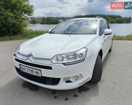 Білий Сітроен С5, об'ємом двигуна 2 л та пробігом 221 тис. км за 8299 $, фото 1 на Automoto.ua