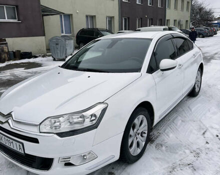 Белый Ситроен С5, объемом двигателя 2 л и пробегом 217 тыс. км за 7500 $, фото 1 на Automoto.ua
