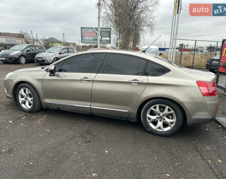 Бежевый Ситроен С5, объемом двигателя 2 л и пробегом 240 тыс. км за 4950 $, фото 4 на Automoto.ua