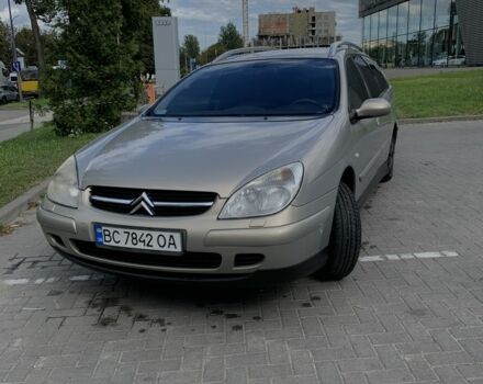 Бежевый Ситроен С5, объемом двигателя 2 л и пробегом 375 тыс. км за 3200 $, фото 2 на Automoto.ua