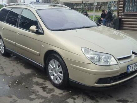 Бежевый Ситроен С5, объемом двигателя 2 л и пробегом 382 тыс. км за 6500 $, фото 1 на Automoto.ua