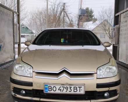 Бежевый Ситроен С5, объемом двигателя 2 л и пробегом 335 тыс. км за 3650 $, фото 1 на Automoto.ua
