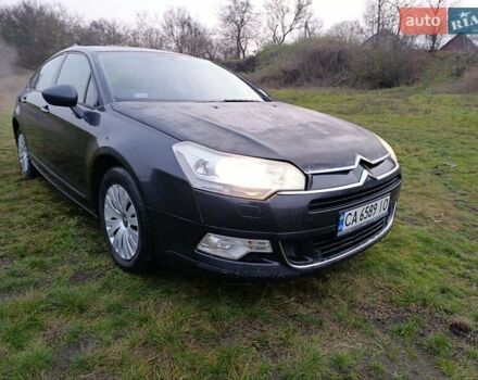 Черный Ситроен С5, объемом двигателя 1.56 л и пробегом 212 тыс. км за 4585 $, фото 10 на Automoto.ua