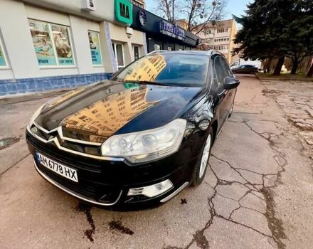 Черный Ситроен С5, объемом двигателя 1.6 л и пробегом 332 тыс. км за 5700 $, фото 14 на Automoto.ua
