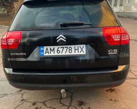 Черный Ситроен С5, объемом двигателя 1.6 л и пробегом 332 тыс. км за 5700 $, фото 12 на Automoto.ua