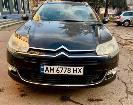 Черный Ситроен С5, объемом двигателя 1.6 л и пробегом 332 тыс. км за 5700 $, фото 4 на Automoto.ua