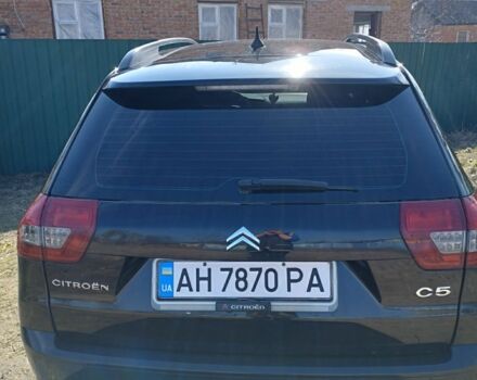 Черный Ситроен С5, объемом двигателя 1.6 л и пробегом 335 тыс. км за 6200 $, фото 2 на Automoto.ua
