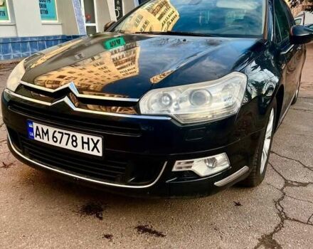 Черный Ситроен С5, объемом двигателя 1.6 л и пробегом 332 тыс. км за 5700 $, фото 3 на Automoto.ua