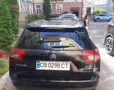 Черный Ситроен С5, объемом двигателя 1.6 л и пробегом 307 тыс. км за 6300 $, фото 2 на Automoto.ua