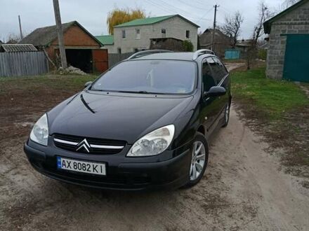 Черный Ситроен С5, объемом двигателя 2 л и пробегом 341 тыс. км за 4000 $, фото 1 на Automoto.ua