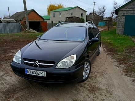 Черный Ситроен С5, объемом двигателя 2 л и пробегом 343 тыс. км за 3700 $, фото 1 на Automoto.ua