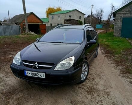 Черный Ситроен С5, объемом двигателя 2 л и пробегом 343 тыс. км за 3700 $, фото 1 на Automoto.ua