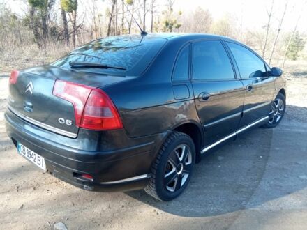 Черный Ситроен С5, объемом двигателя 2 л и пробегом 240 тыс. км за 3800 $, фото 1 на Automoto.ua
