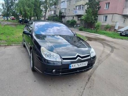 Ситроен С5 2005 в Красноград на Automoto.ua Черный Ситроен С5, объемом двигателя 2 л и пробегом 202 тыс. км за 4100 $, фото 1 на Automoto.ua