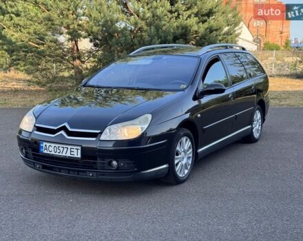 Чорний Сітроен С5, об'ємом двигуна 2 л та пробігом 220 тис. км за 4400 $, фото 1 на Automoto.ua