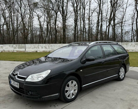Черный Ситроен С5, объемом двигателя 1.6 л и пробегом 271 тыс. км за 4800 $, фото 1 на Automoto.ua