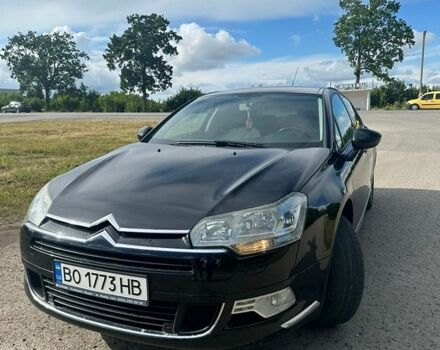 Черный Ситроен С5, объемом двигателя 2 л и пробегом 180 тыс. км за 4650 $, фото 1 на Automoto.ua