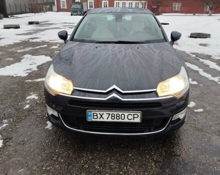 Черный Ситроен С5, объемом двигателя 1.6 л и пробегом 299 тыс. км за 4800 $, фото 1 на Automoto.ua