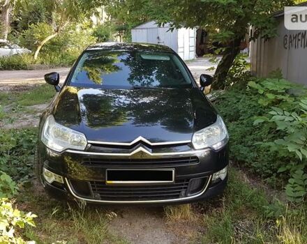 Чорний Сітроен С5, об'ємом двигуна 2 л та пробігом 216 тис. км за 7500 $, фото 1 на Automoto.ua