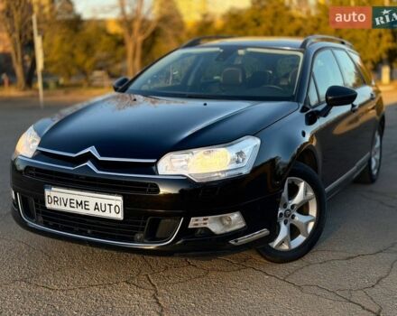 Черный Ситроен С5, объемом двигателя 1.6 л и пробегом 220 тыс. км за 5799 $, фото 1 на Automoto.ua